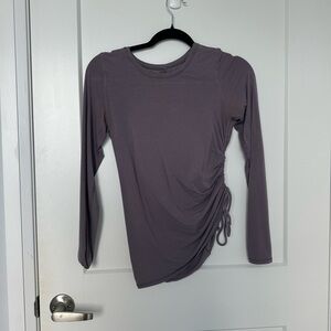 💗5 for $15💗 Lululemon Yoga Soft Purple Women's Ruched Long Sleeve Top - Size 4